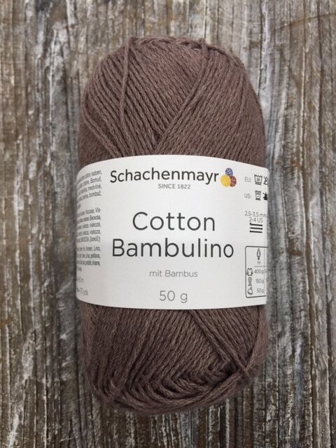 Schachenmayr Cotton Bambulino 10 ruskea