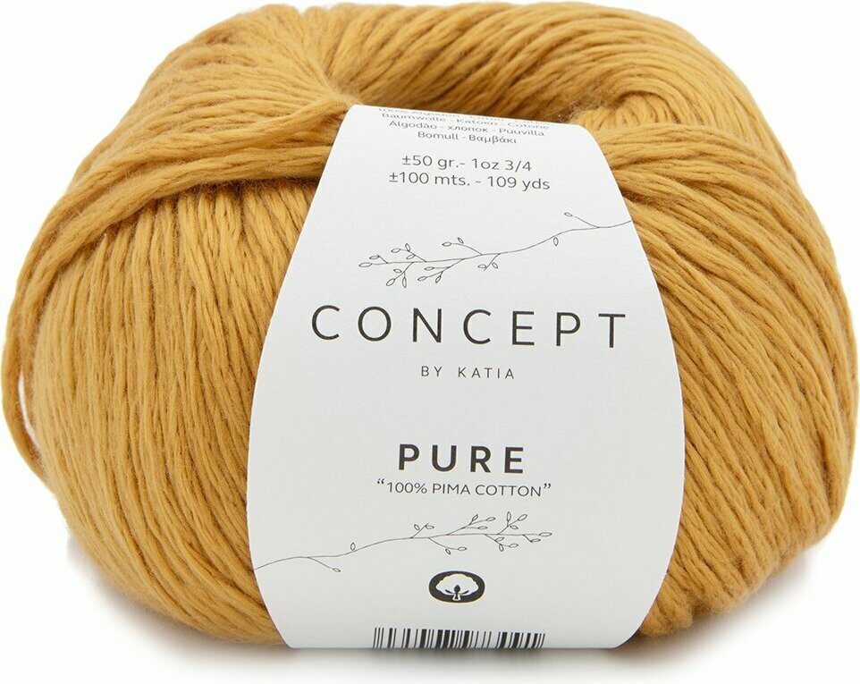 Katia Pure 74 pastellioranssi