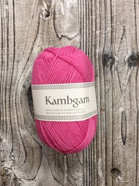 Istex Kambgarn 1221 pinkki