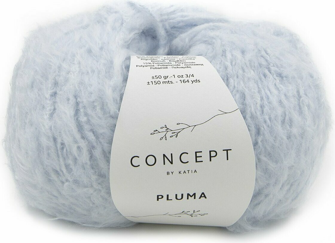 Katia Pluma ja Pluma degrade 074 vaaleansininen