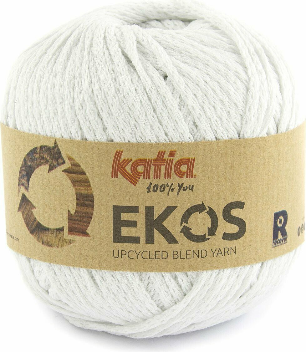 Katia Ekos 100 puhtaan valkoinen