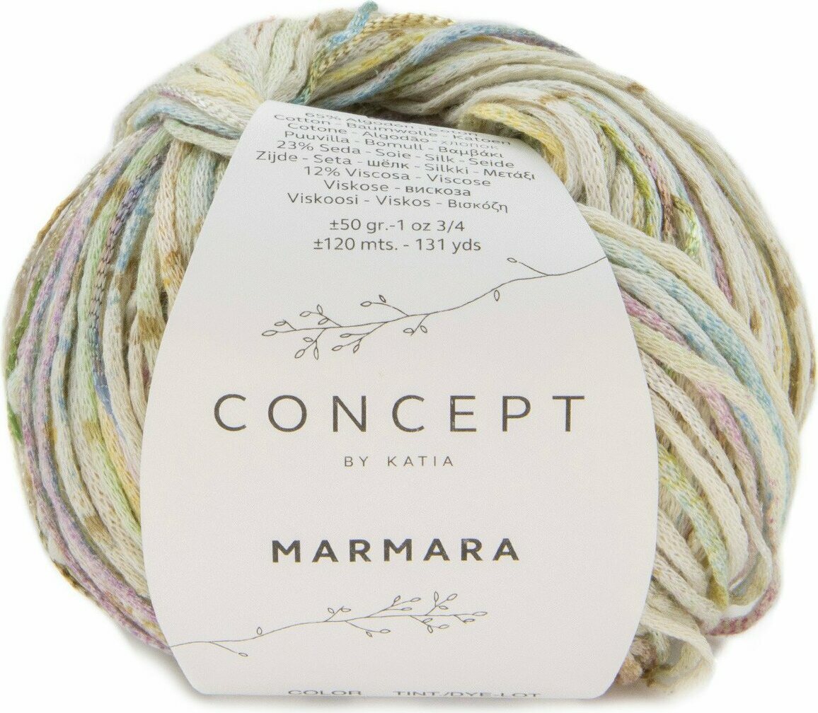 Katia Marmara 103 vihreät, ruskeat ja turkoosit