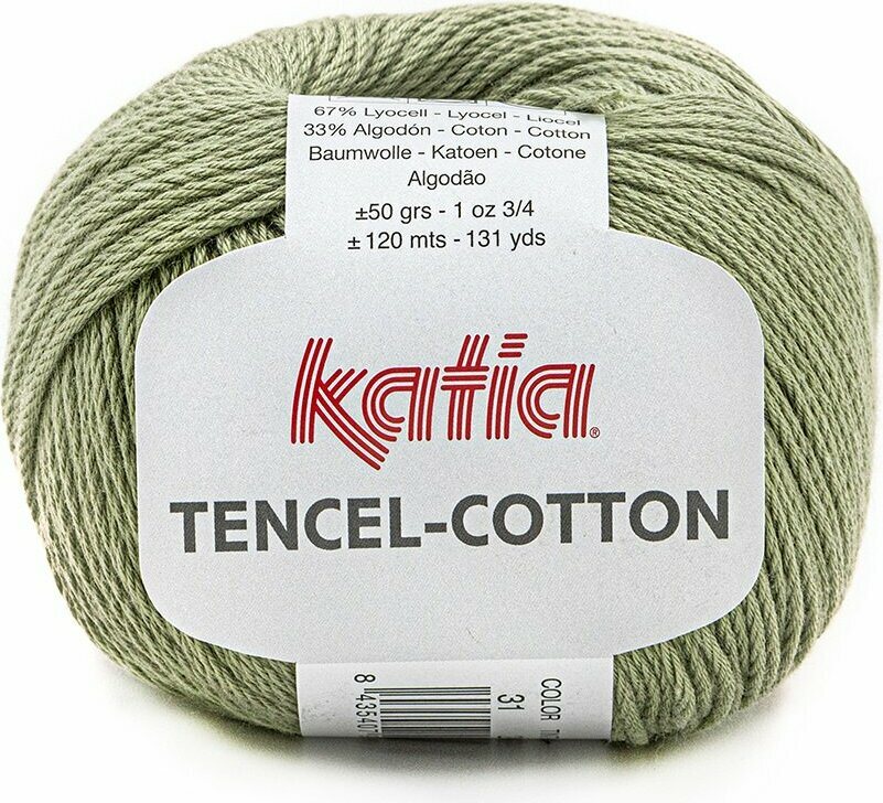 Katia Tencel-Cotton 31 khakinvihreä