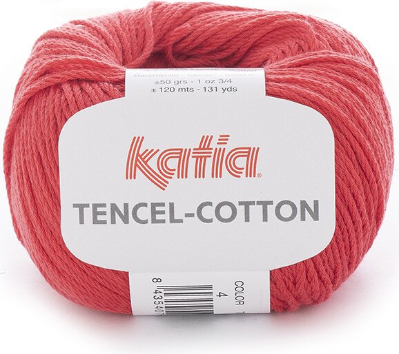 Katia Tencel-Cotton 4 punainen