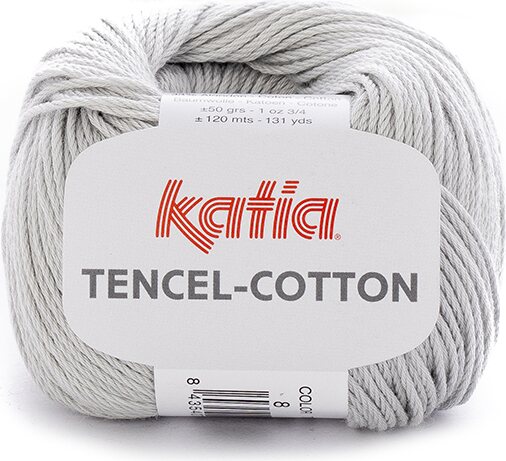 Katia Tencel-Cotton 8 helmenharmaa
