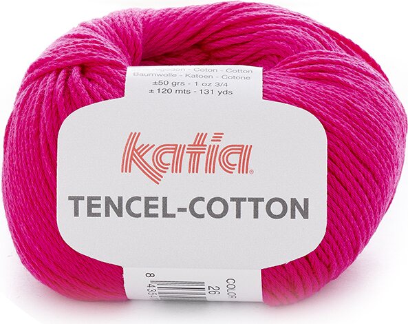 Katia Tencel-Cotton 26 aniliininpunainen