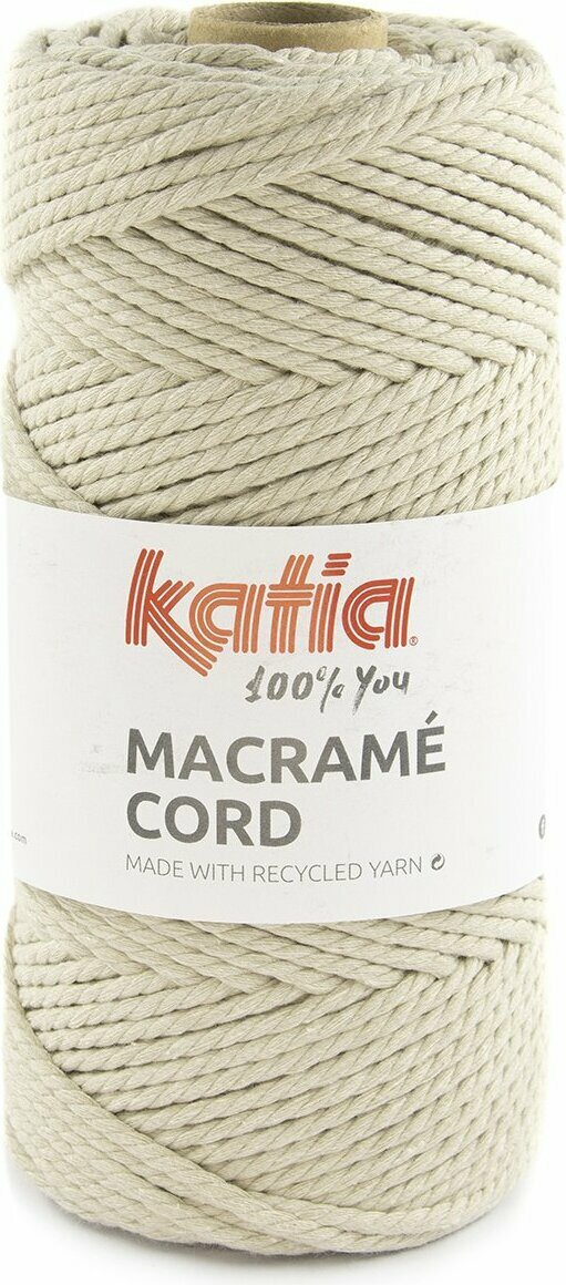 Katia Macrame Cord 114 vaalea beige