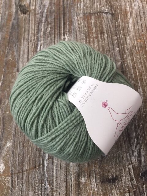 Laines du Nord Eco Baby 14 salvianvihreä