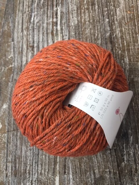 Laines du Nord Aran Tweed 10 oranssi