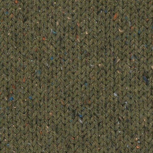 Laines du Nord Cotton Silk Tweed 8869 tummanvihreä