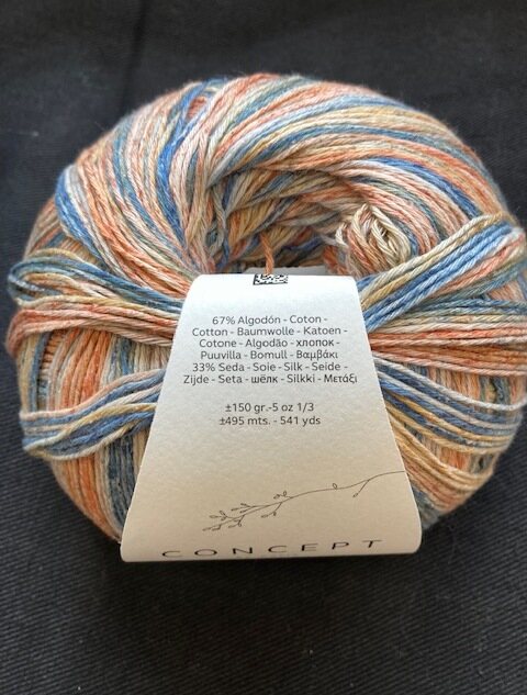 Katia Bohemian Silk 207 kirjava