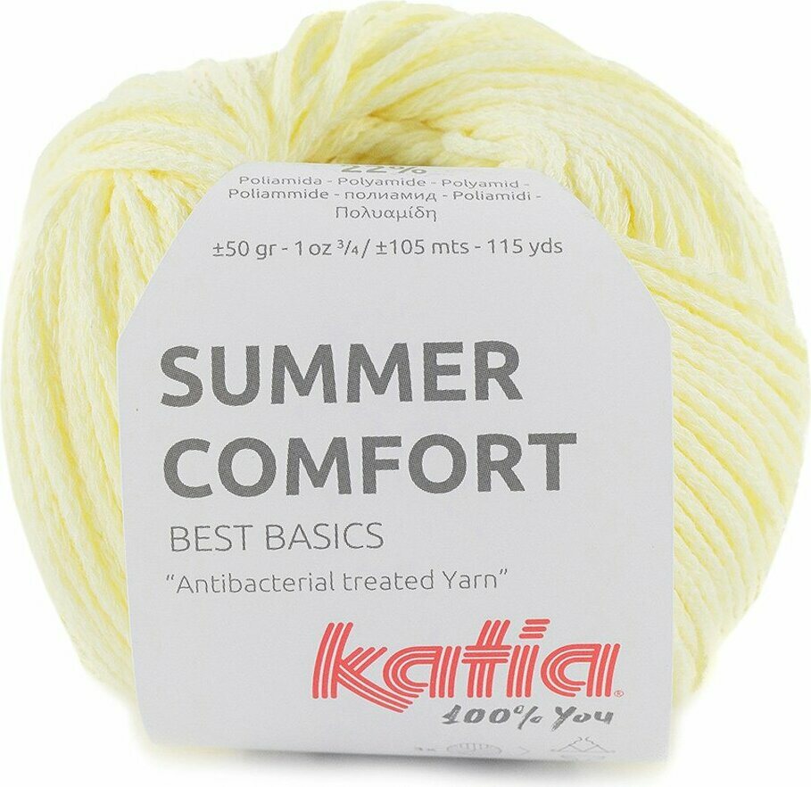 Katia Summer Comfort 61 vaaleankeltainen