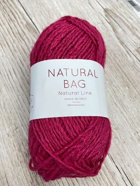 Laines du Nord Natural Bag 8 punainen