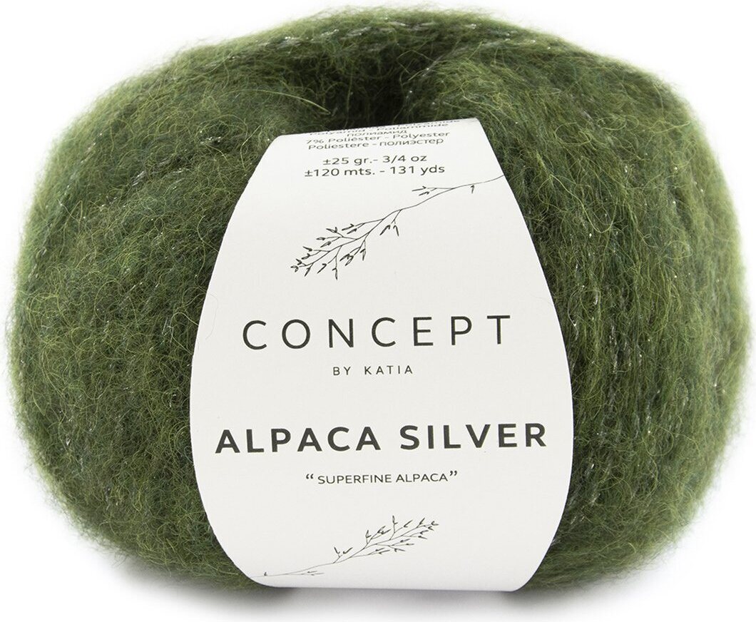 Katia Alpaca Silver 272 Tumma vihreä