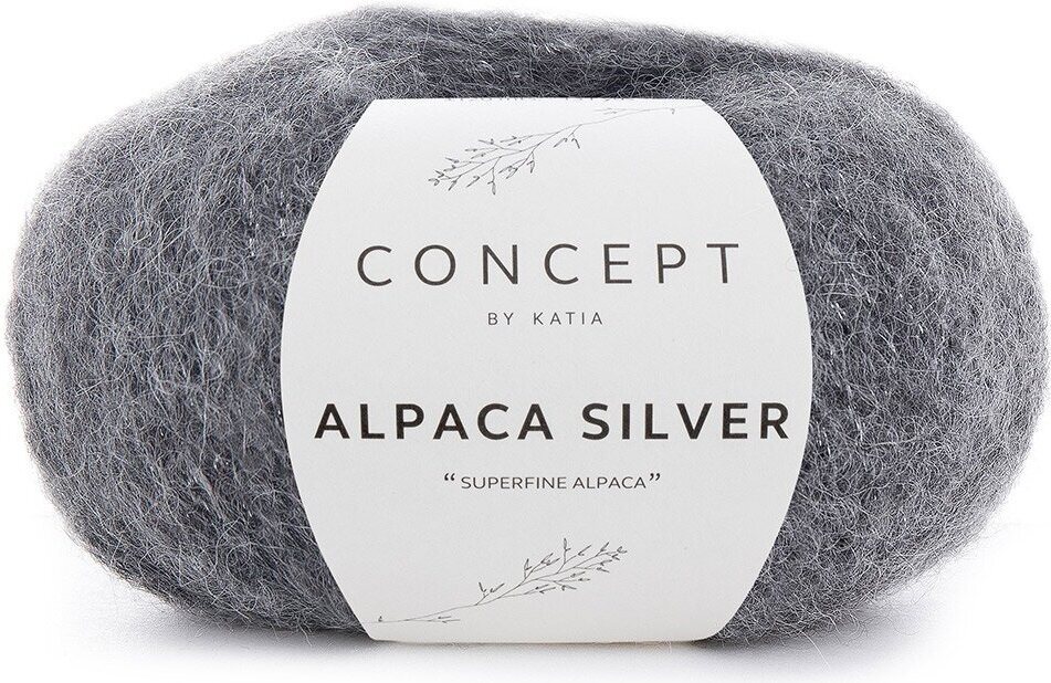 Katia Alpaca Silver 256 kaunis harmaa