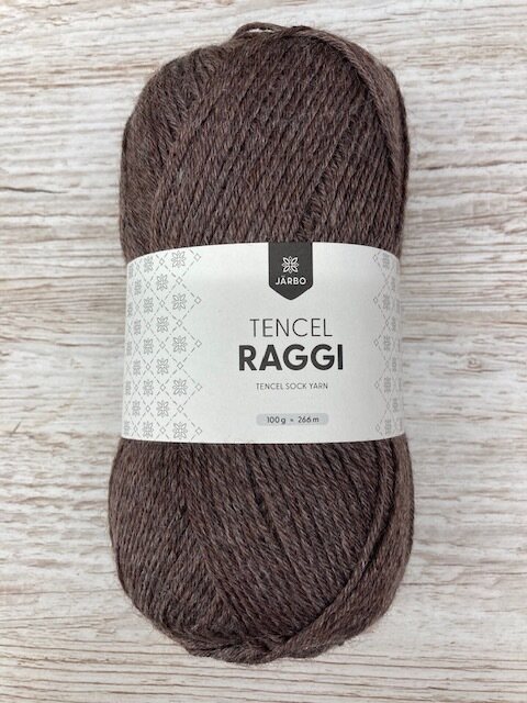 Tencel Raggi 25003 tummanruskea