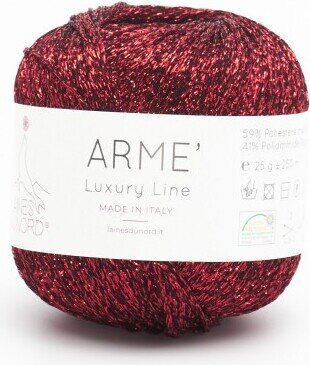 Laines du Nord Arme -kimallelanka 1040 punainen