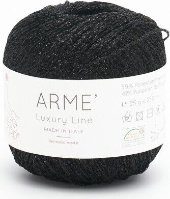 Laines du Nord Arme -kimallelanka 1170 musta