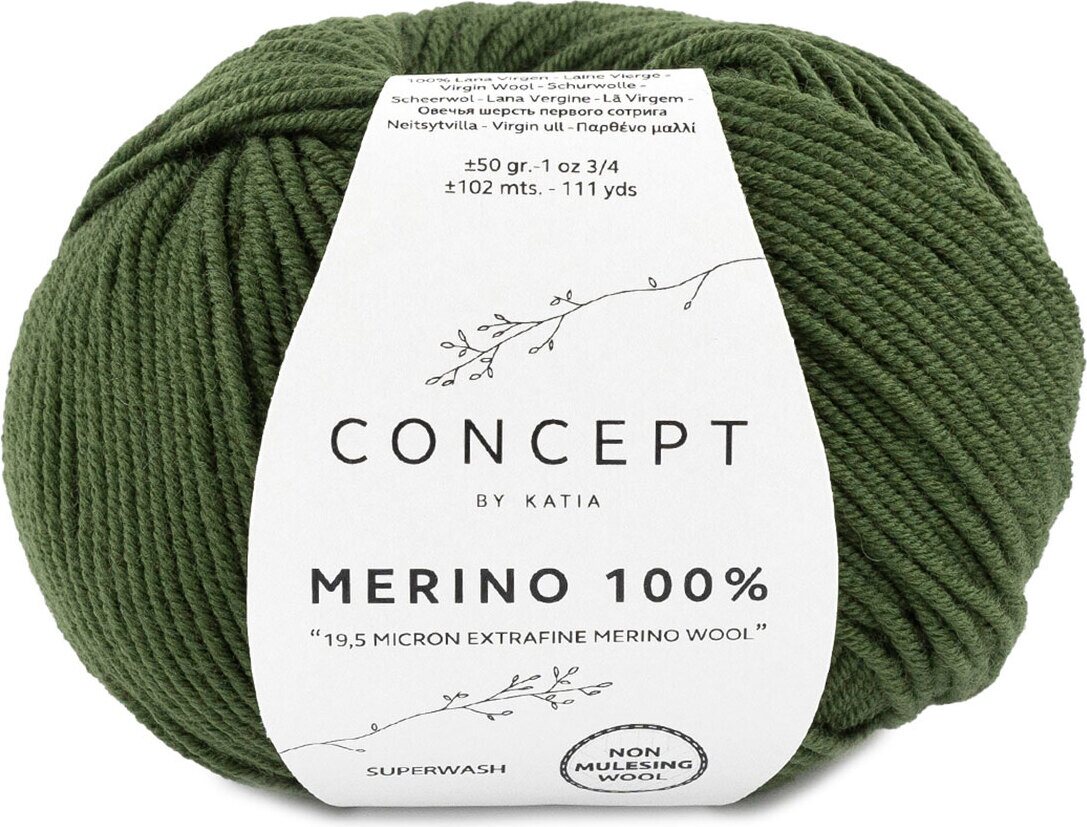 Katia Merino 100% 23 tumma vihreä