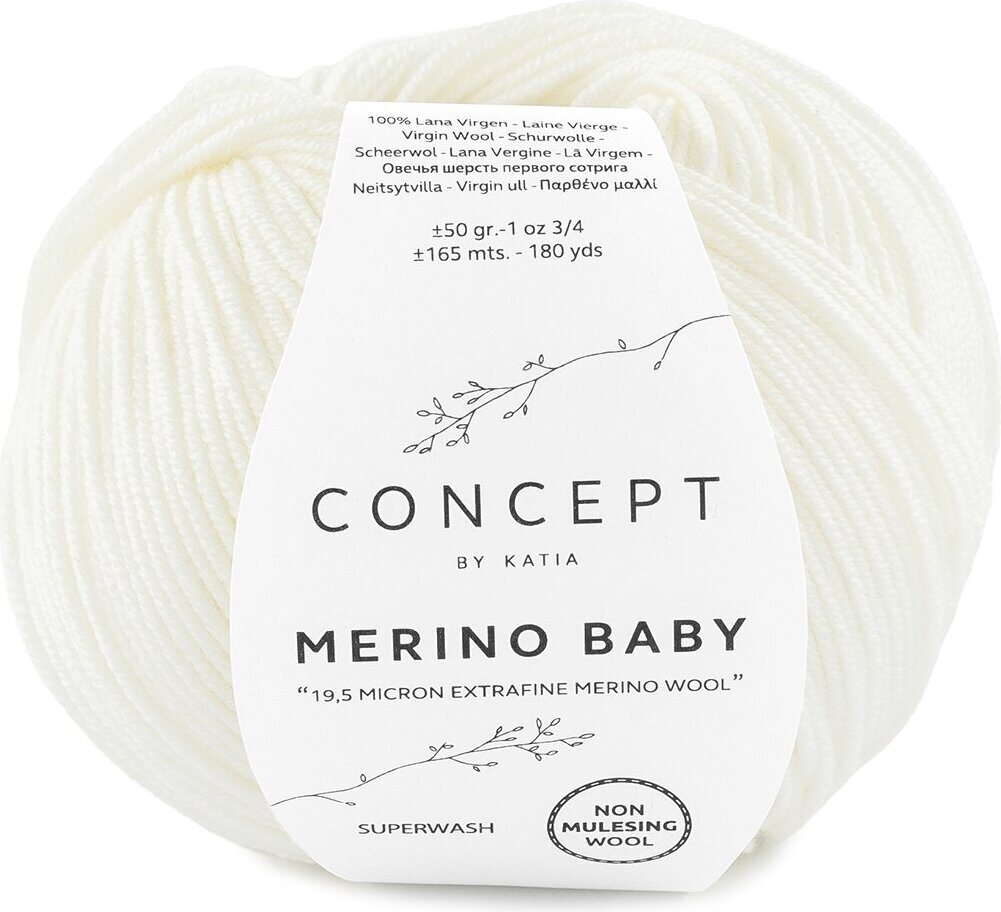 Katia Merino Baby 03 Luonnonvalkea