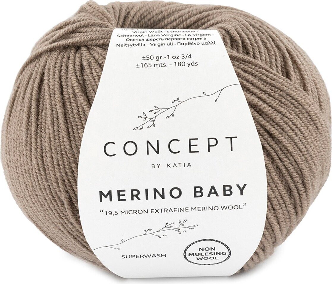Katia Merino Baby 42 Tumma beige