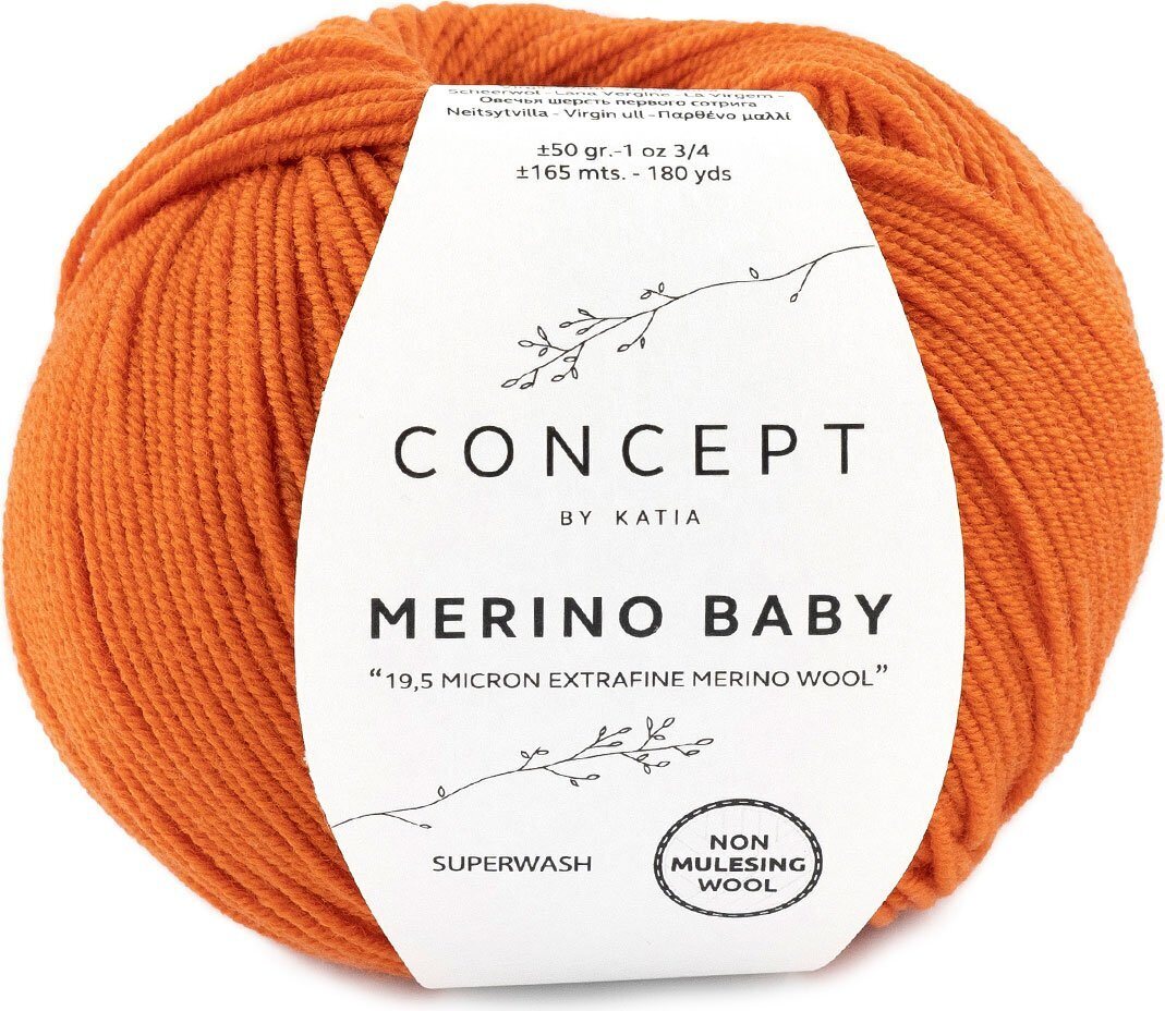 Katia Merino Baby 49 Oranssi