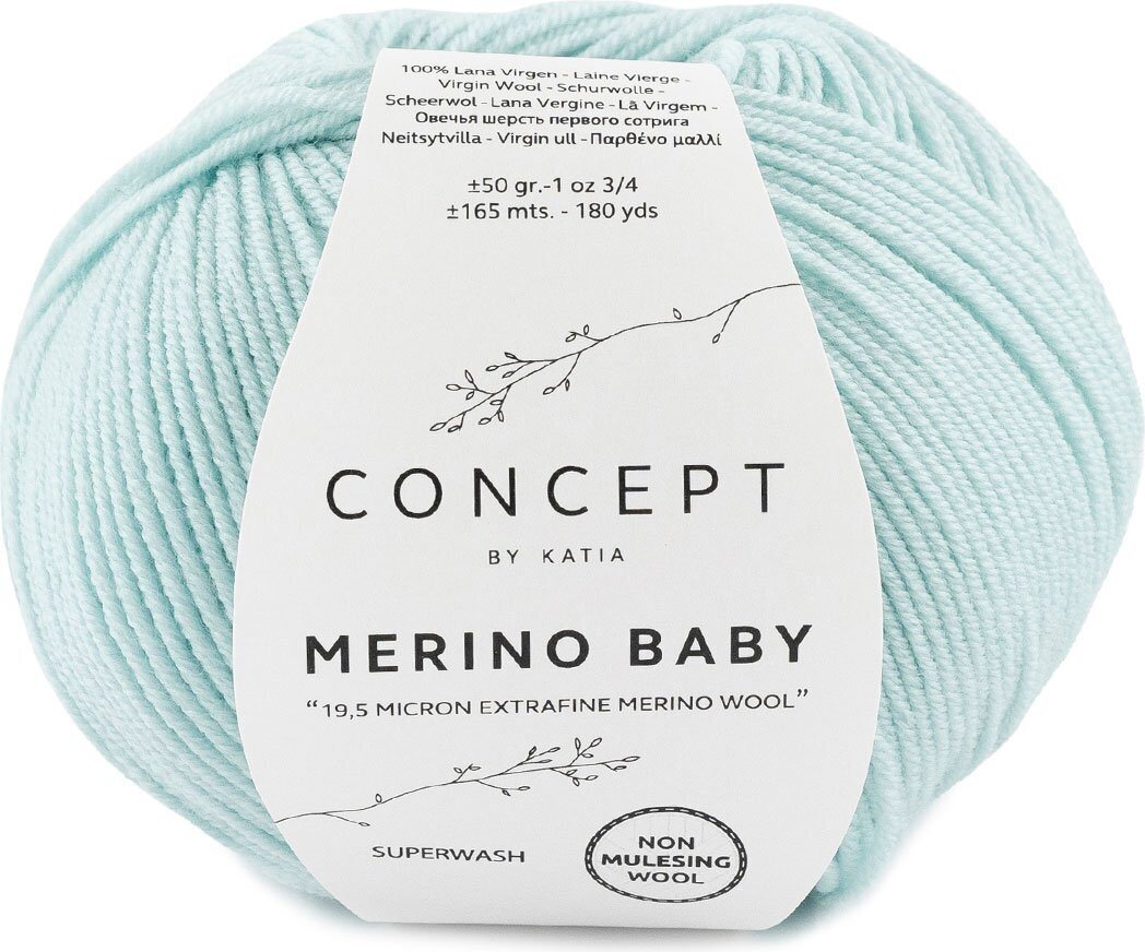 Katia Merino Baby 73 Mintunvihreä