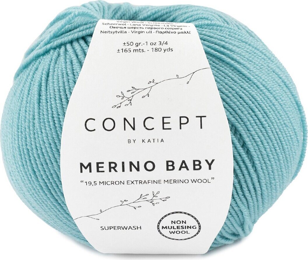 Katia Merino Baby 74 Vedenvihreä