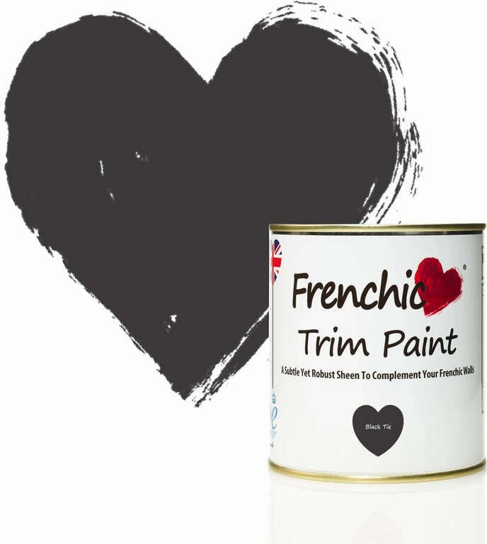 Frenchic Paint Trim Paint Black Tie -musta