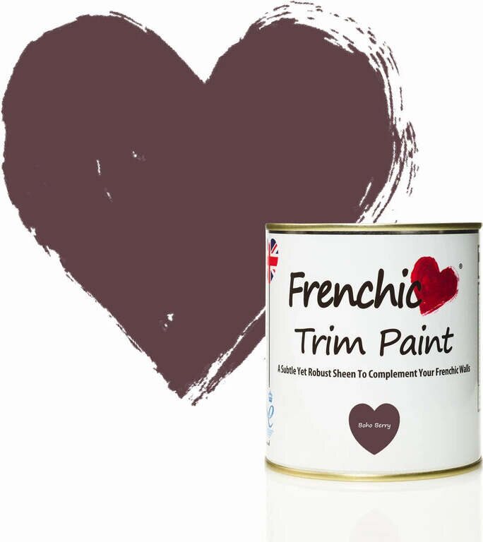 Frenchic Paint Trim Paint Boho Berry -burgundinpunainen