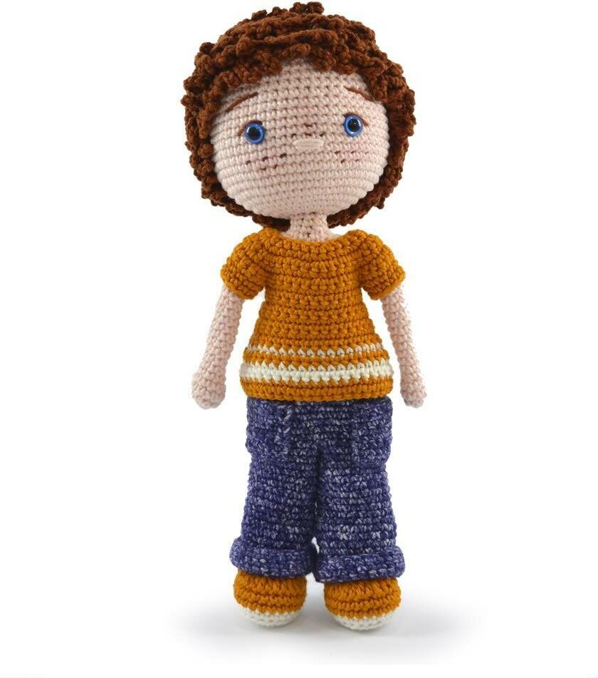 Amigurumi-pakkaus Nukke Oliver