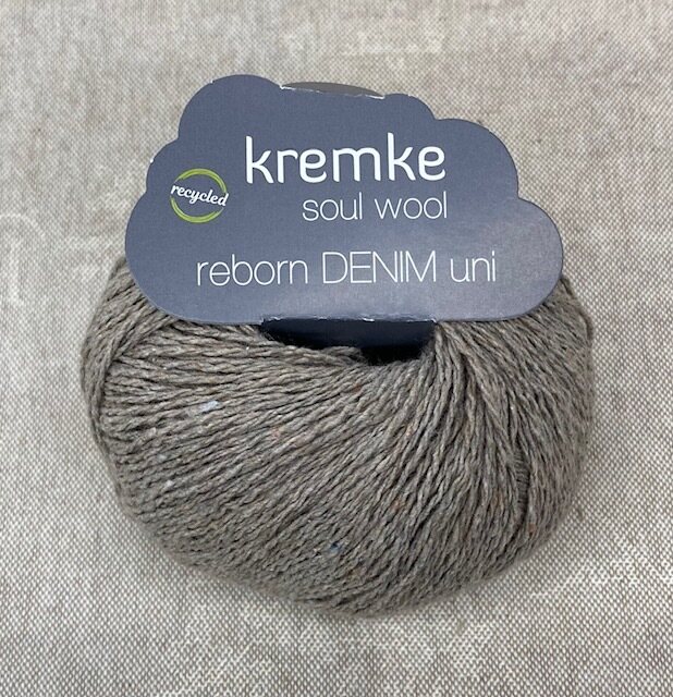 Kremke Soul Wool Reborn Denim 125 kameli