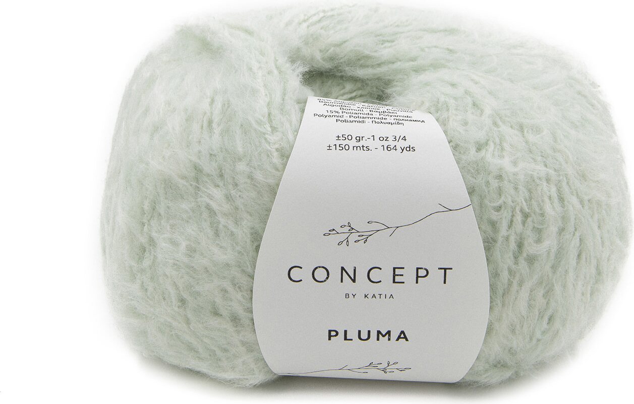 Katia Pluma ja Pluma degrade 075 vaalea vihreä