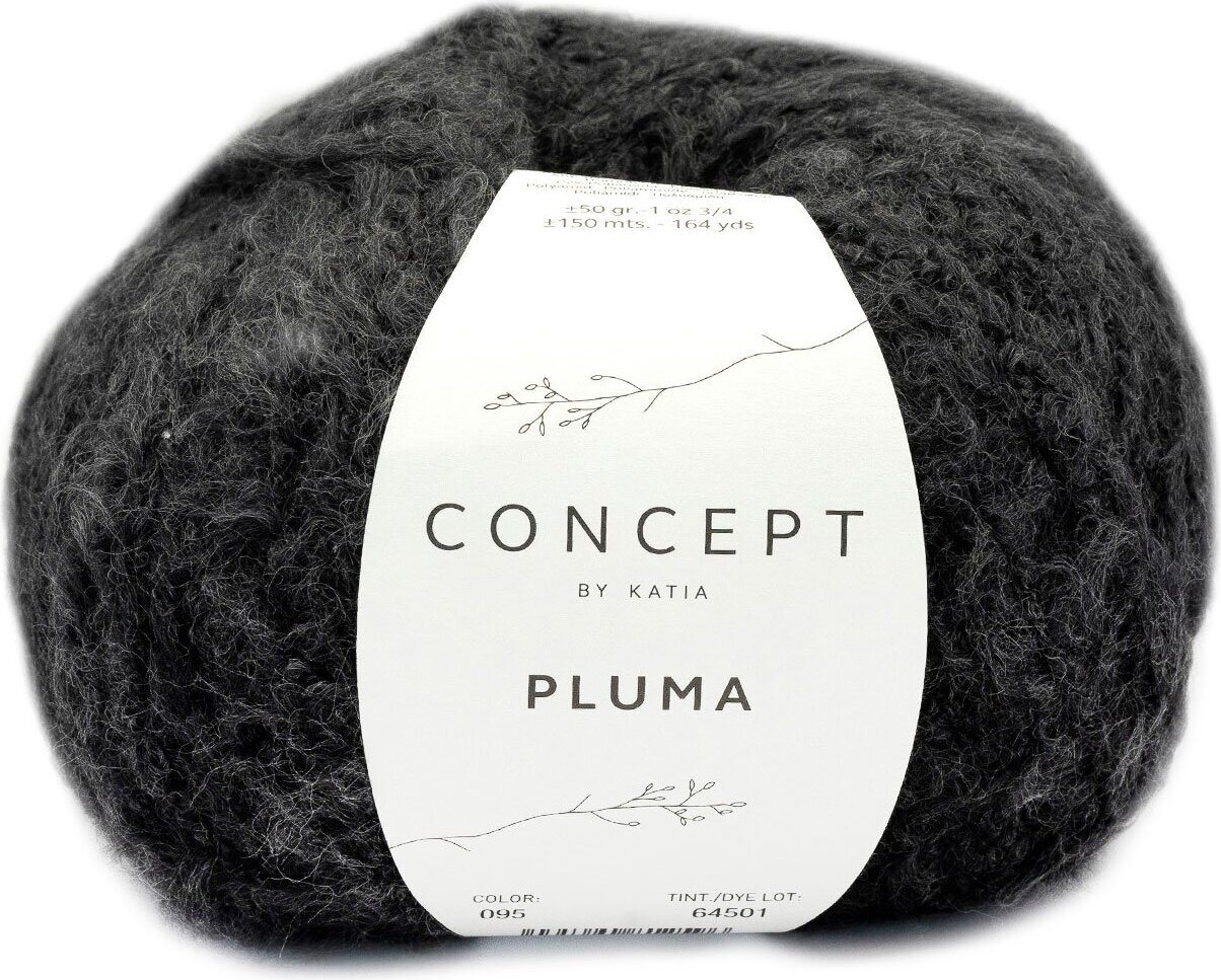 Katia Pluma ja Pluma degrade 095 grafiitinharmaa