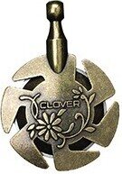 Clover Lankaleikkuririipus Tumma kulta