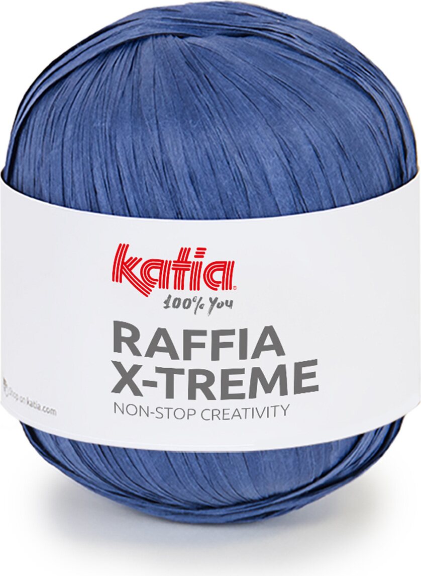 Katia Raffia x-treme 110 sininen