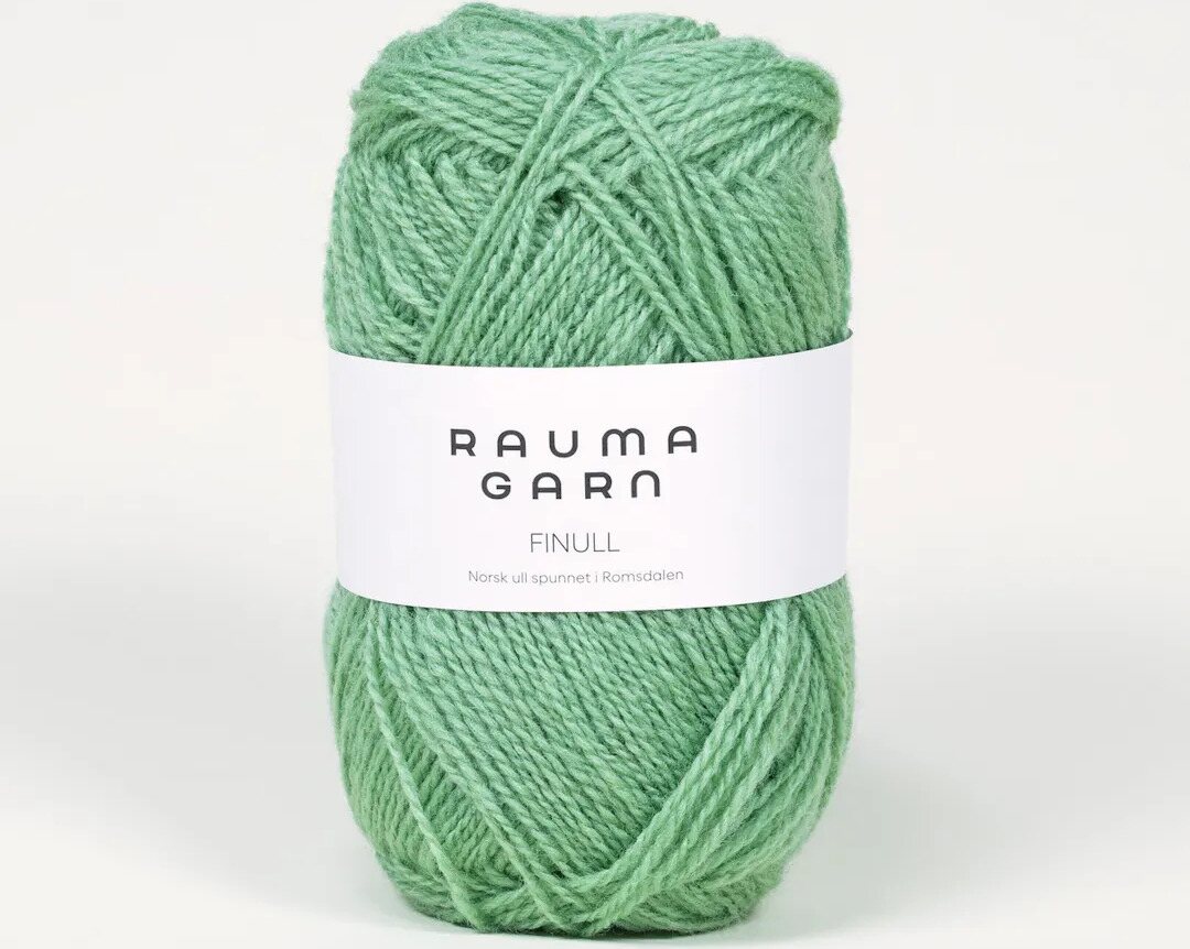 Rauma Garn Finull 4215 jaden vihreä