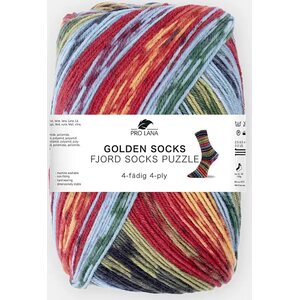 Pro Lana Golden Socks Fjord Socks Puzzle