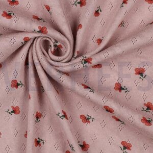 Verhees Textiles Pointoille Flowers