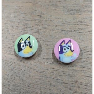 Union Knopf Bluey -napit, 15 mm